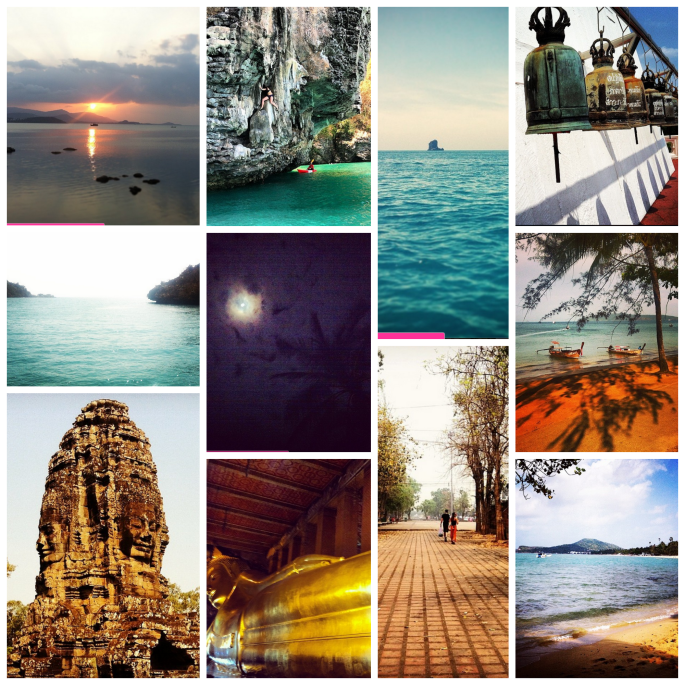 southeast asia collage
